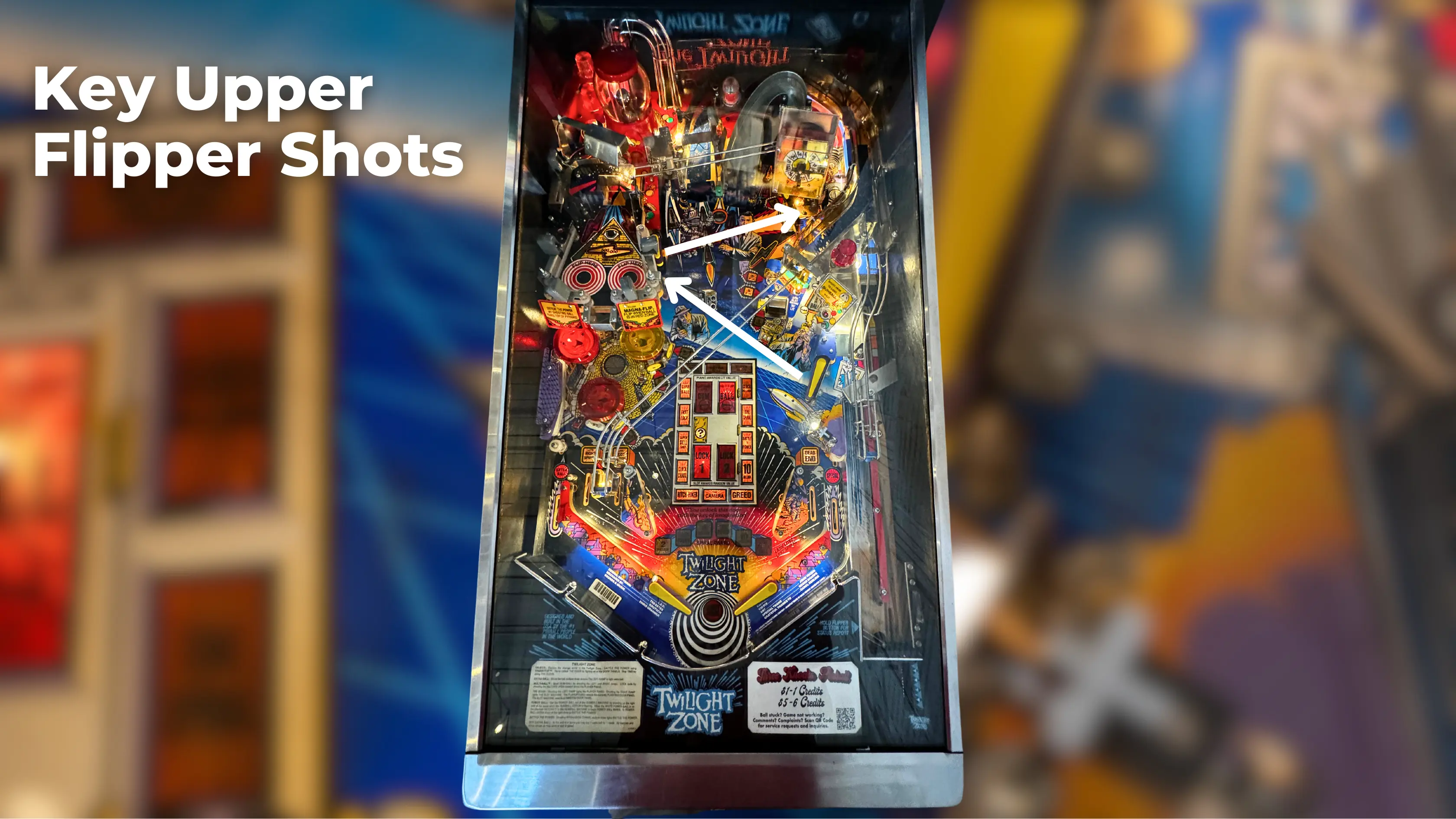 twilight zone pinball tutorial upper flipper shots