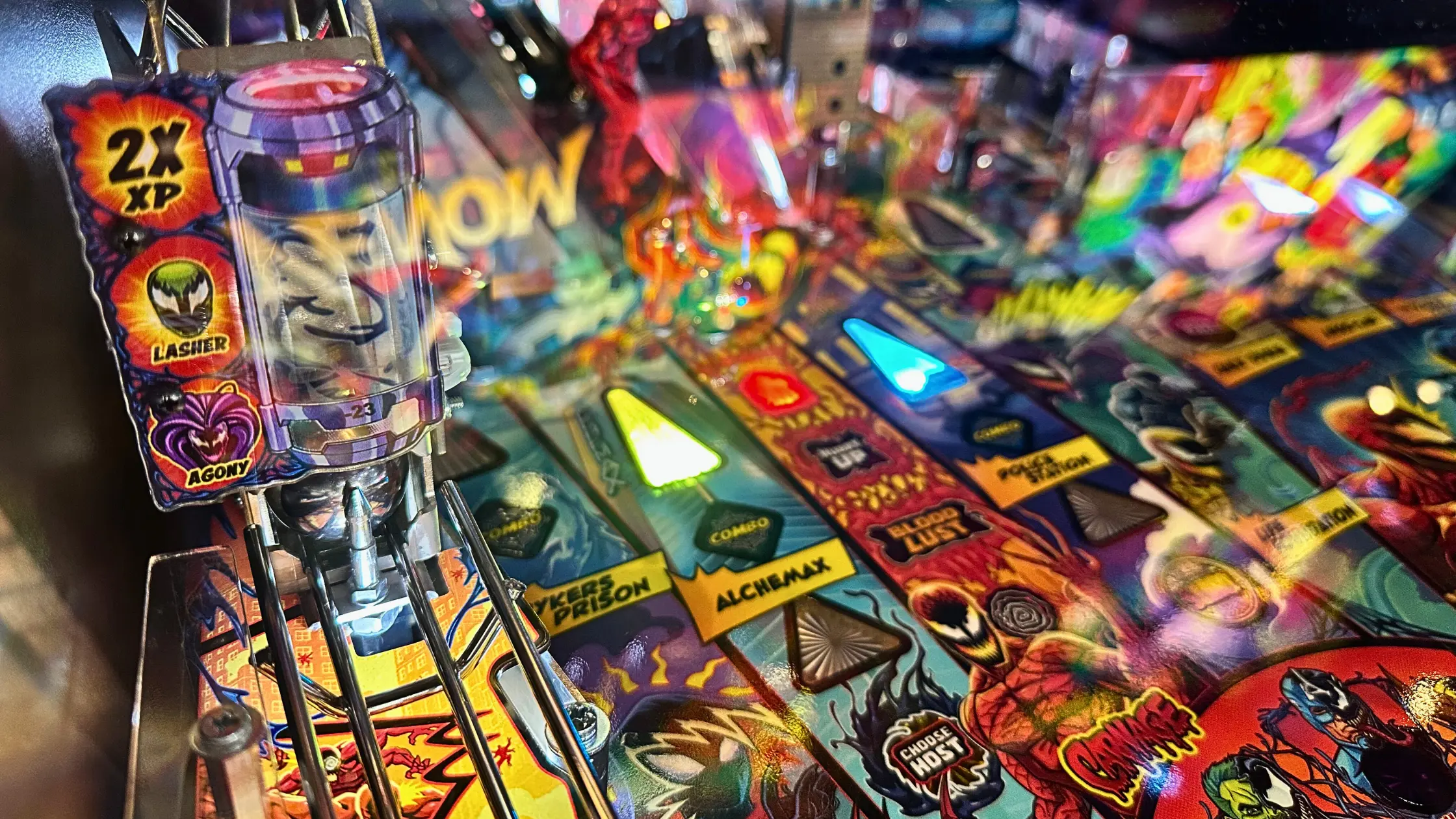 mayhem multiball venom pinball