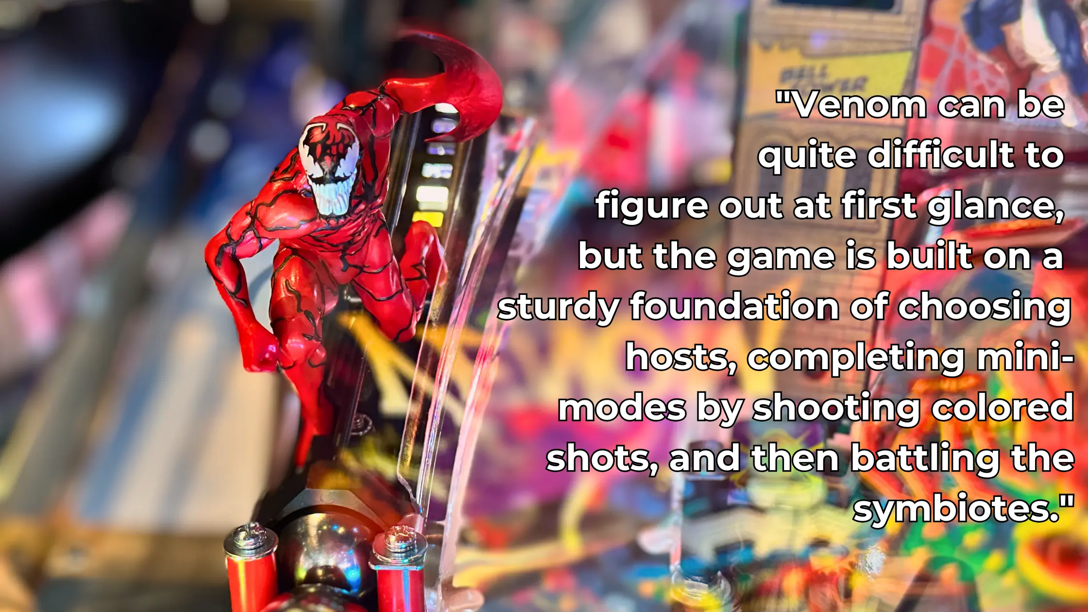 stern venom pinball rules